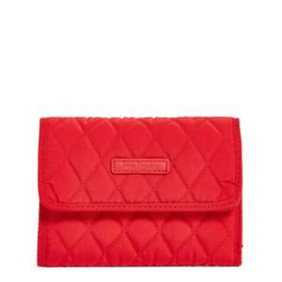 VB Euro Wallet in Fire Red NWT - Picture 1 of 4